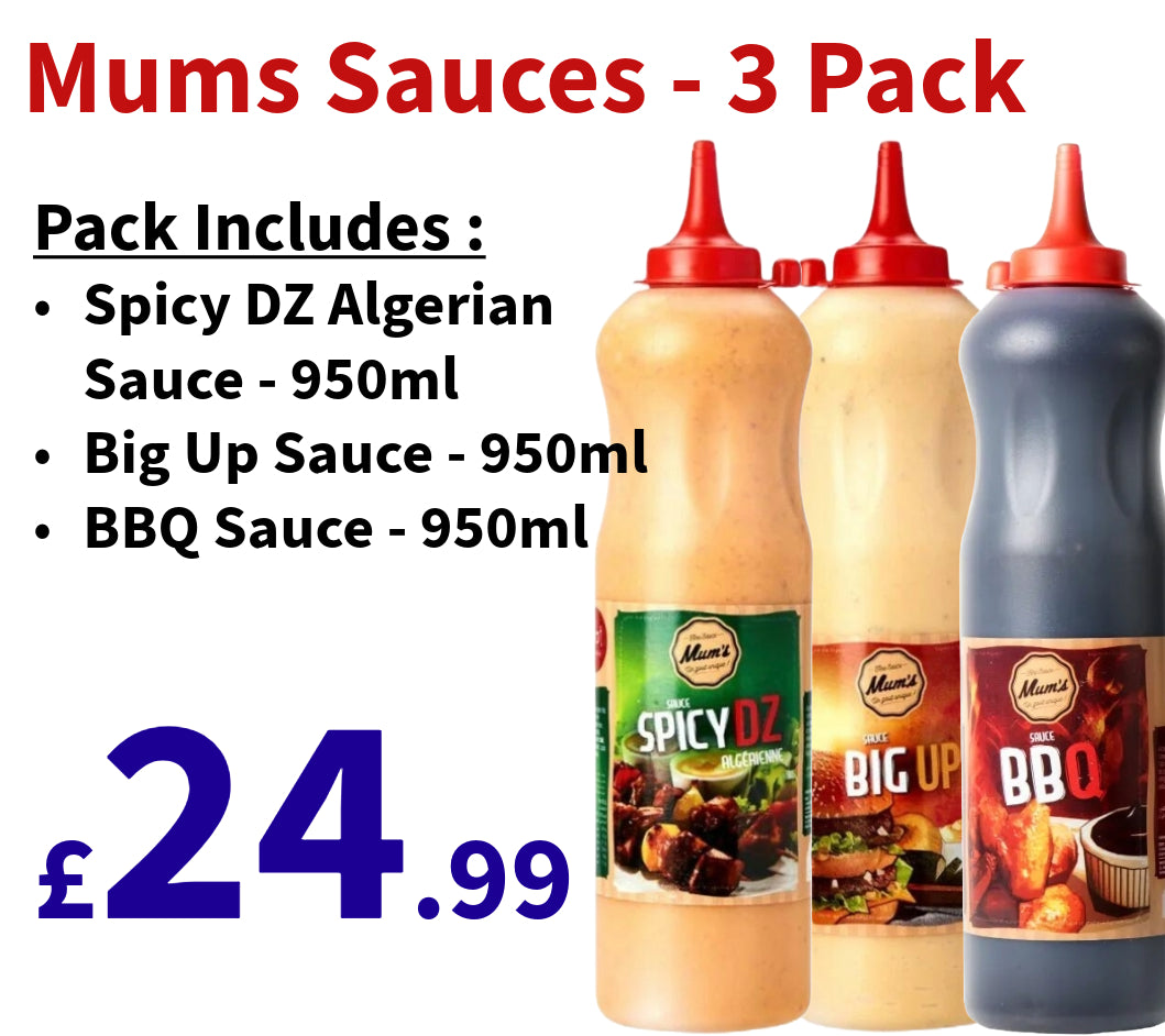 Mums DZ Algerian Big Up & BBQ Sauce