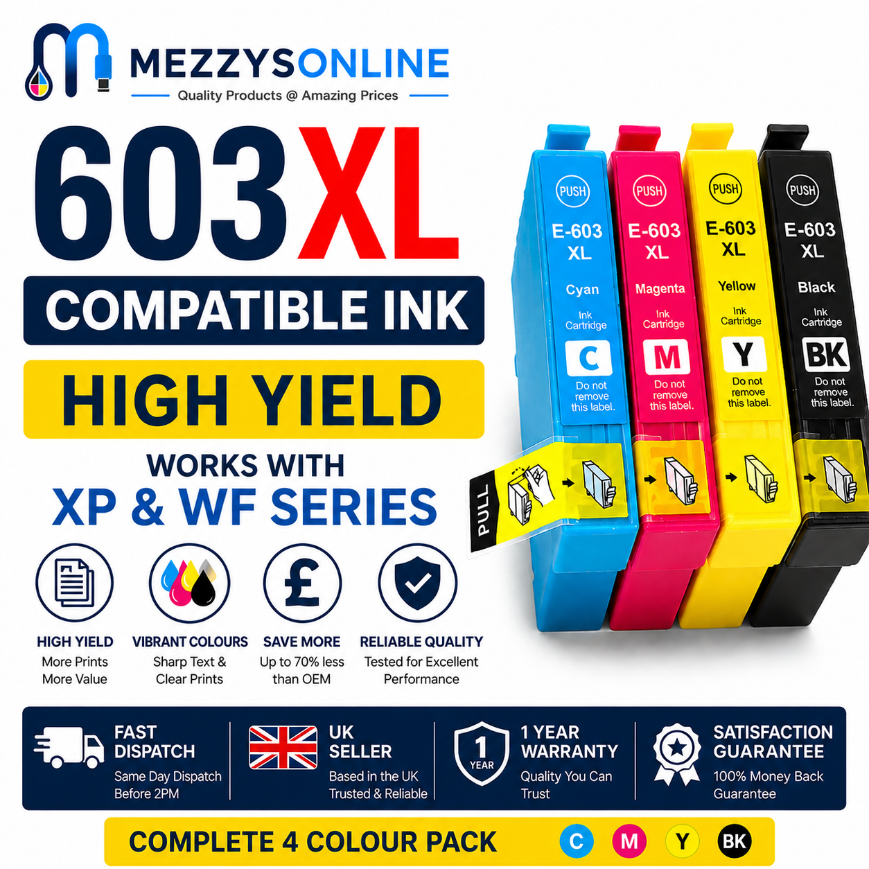 Epson 603XL Compatible Ink Cartridge
