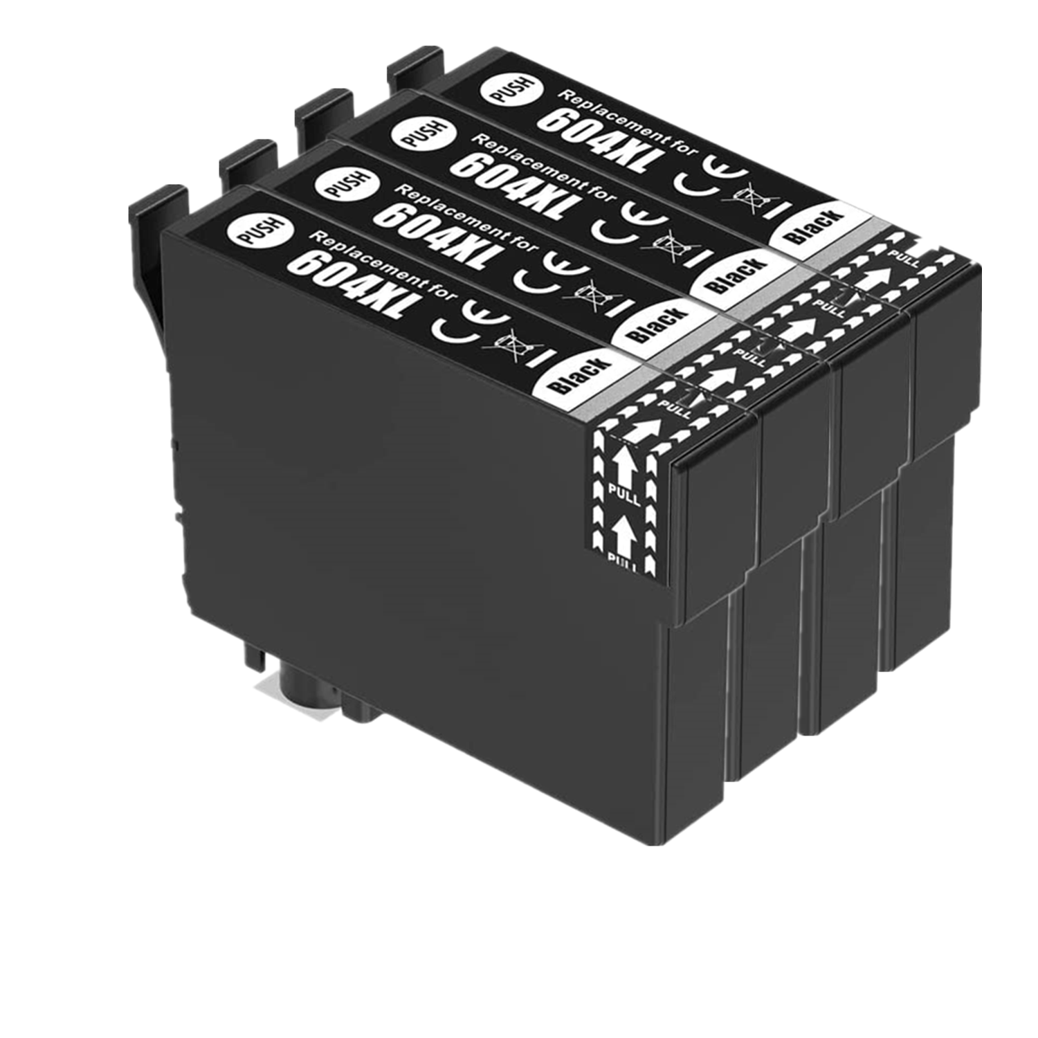 604XL BLACK Ink Cartridges For Epson XP2200 XP2205 XP3200 XP3205 XP4200 XP4205 WF-2950 Non-OEM